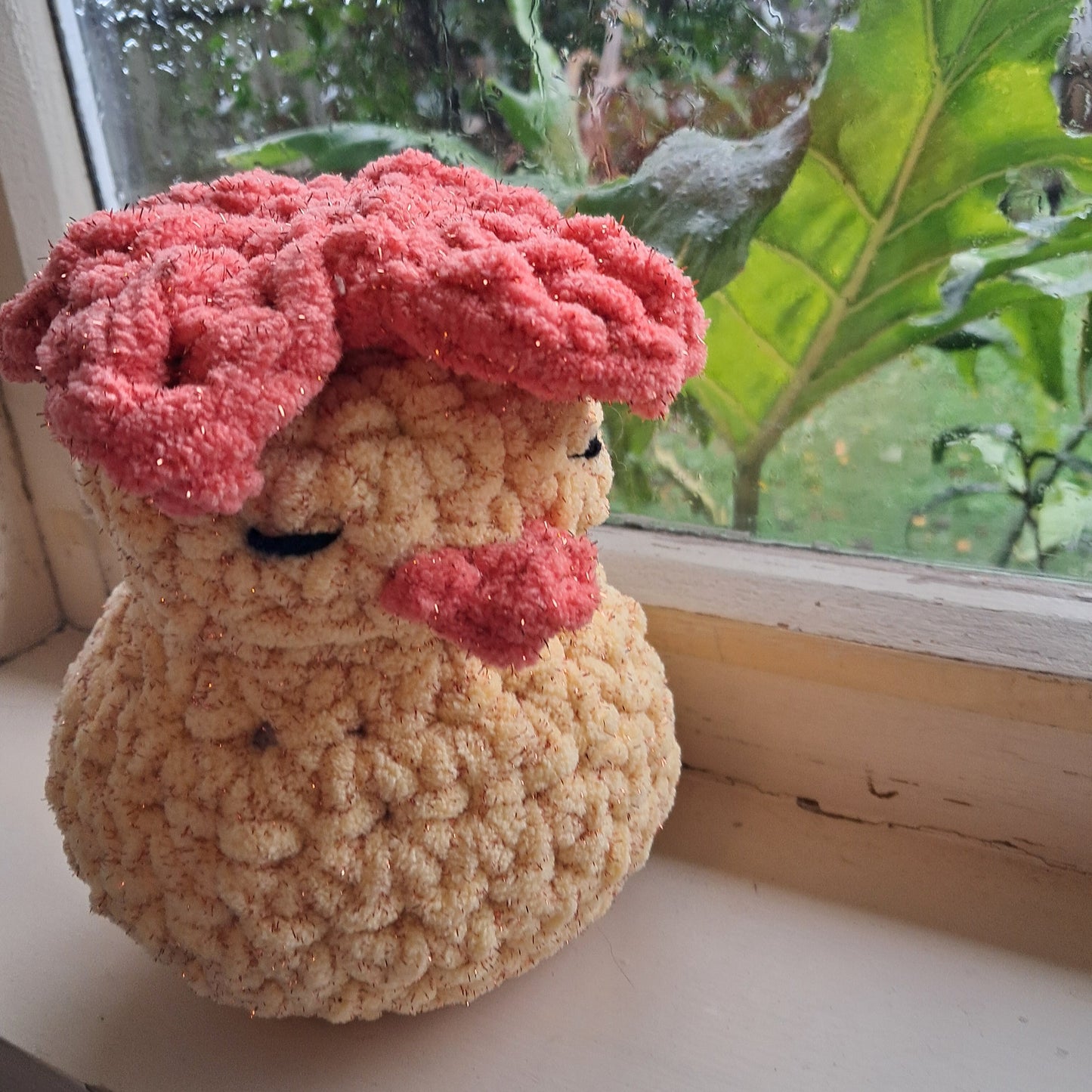 Crochet chick